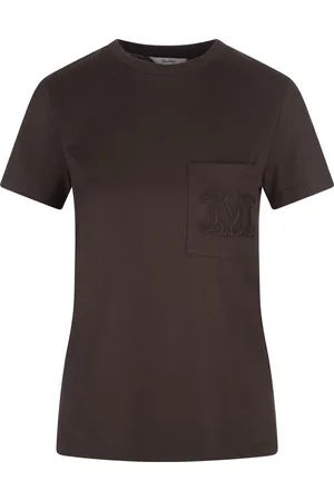 Max Mara T-Shirt Papaia Marrone