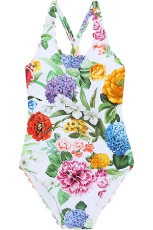 Dolce & Gabbana Costume Intero Con Stampa Fiori