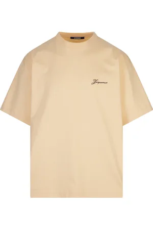 Jacquemus T-Shirt Haltères Gialla