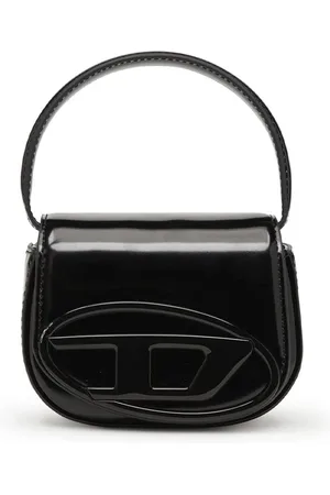 Diesel Mini Borsa 1DR-XS-S In Pelle a Specchio Nera