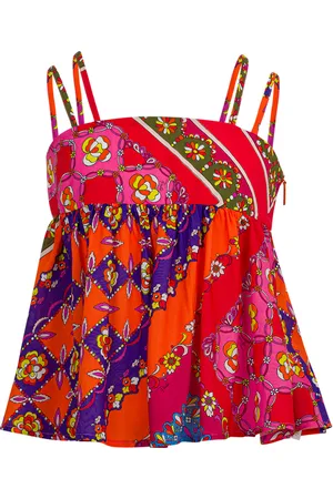 Emilio Pucci Top Con Stampa Festa