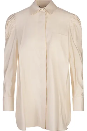 Max Mara Cappotto-Cappa Faraday Avorio