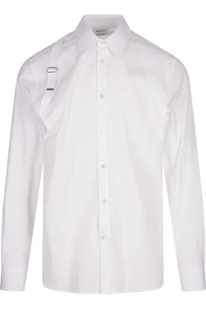 Alexander McQueen Camicia Harness Bianca