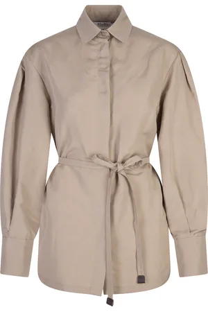 Max Mara Camicia Affari Sabbia