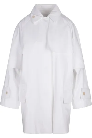 Max Mara Trench Baba Bianco Ottico