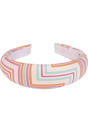 Missoni Cerchietto Con Stampa Zig-Zag Multicolore