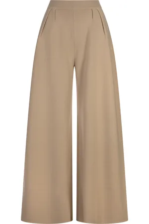 Max Mara Pantaloni Medium Albino
