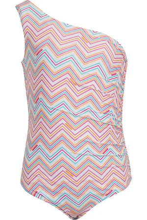 Missoni Costume Intero Monospalla Con Motivo Chevron