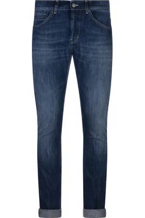 Dondup Jeans George Skinny In Denim Stretch Blu