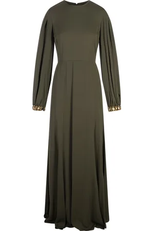 Max Mara Abito Stagno Verde Kaki