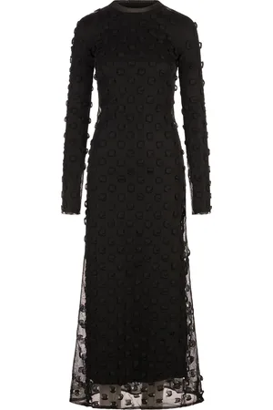 Sportmax Abito Lungo Afelio1234 Nero