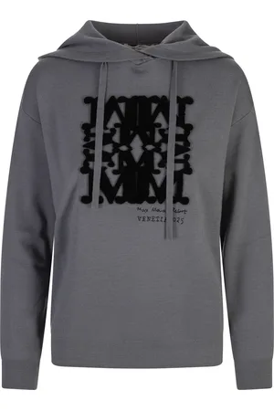 Max Mara Felpa Con Cappuccio Sfinge Acqua