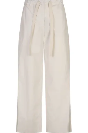 Max Mara Pantaloni Argento Ecru