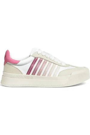 Dsquared2 Sneakers New Jersey Bianche e Rosa