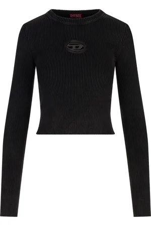 Diesel Maglia Corta M-Anchor-A Nera