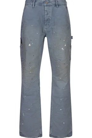 Purple Brand P092 Copper Plate Carpenter Jeans Blu Chiaro