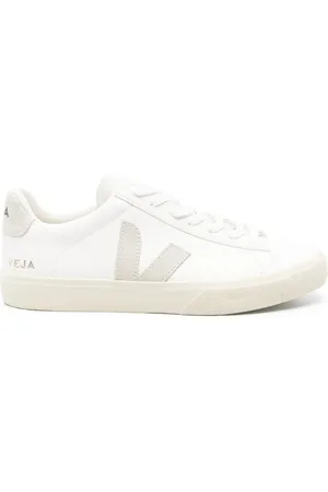 Veja Sneakers Campo Chromefree In Bianco e Natural