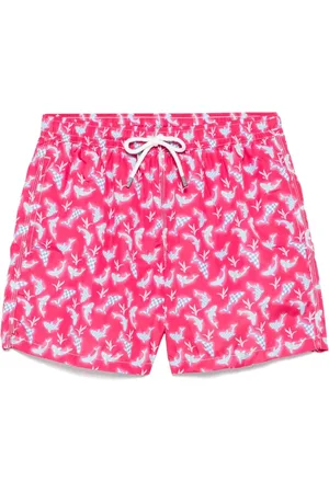 FEDELI Costume Da Bagno Fucsia Con Delfini