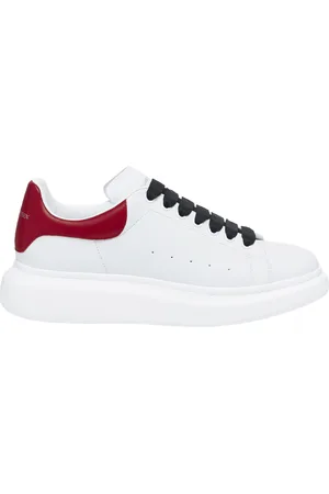 Alexander McQueen Sneakers Oversize In Bianco e Rosso
