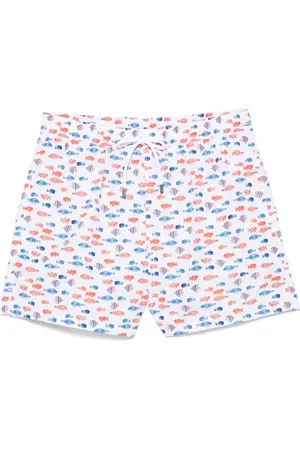 FEDELI Costume Da Bagno Con Pattern Di Pesci