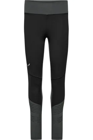 Pantaloni Lunghi Donna SALEWA Fanes - Per Escursionismo, Con Inserti Elastici, Tasche Con Cerniera