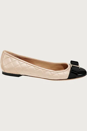 Salvatore Ferragamo Donna Ballerina Varina trapuntata