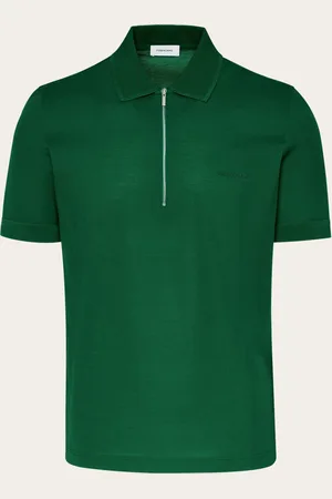 Salvatore Ferragamo Uomo Polo con zip