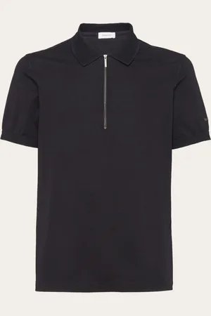 Salvatore Ferragamo Uomo Polo con zip