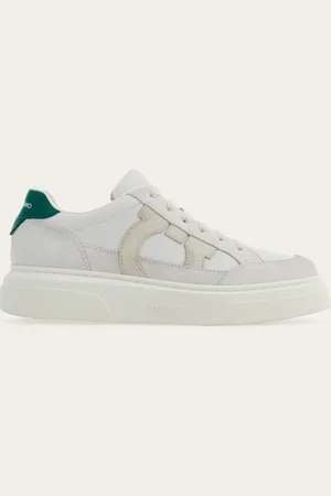 Salvatore Ferragamo Uomo Sneaker bassa con Gancini