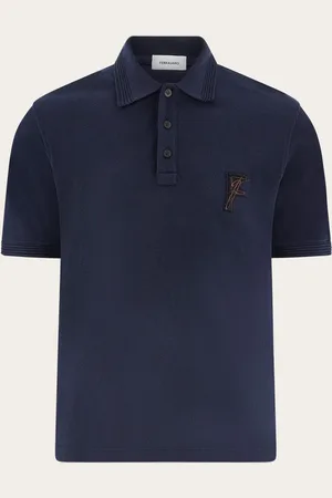 Salvatore Ferragamo Uomo Polo in cotone biologico