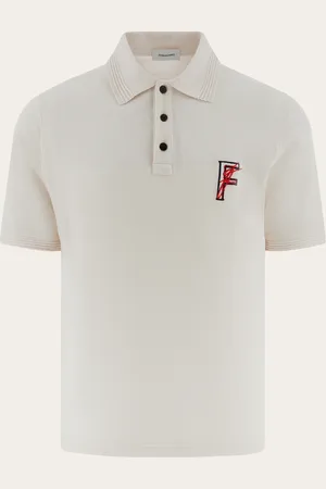 Salvatore Ferragamo Uomo Polo in cotone biologico
