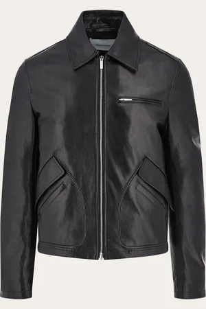 Salvatore Ferragamo Uomo Blouson in pelle