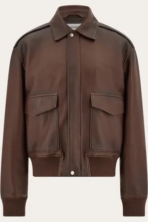 Salvatore Ferragamo Uomo Blouson in pelle