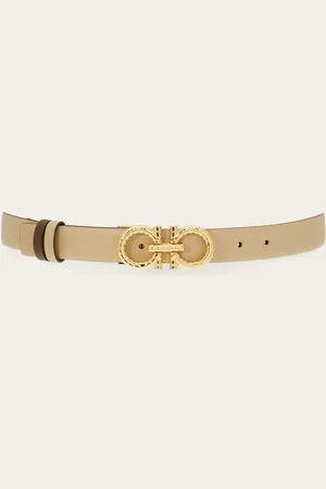 Salvatore Ferragamo Donna Cintura reversibile e regolabile Gancini