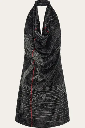 Salvatore Ferragamo Donna Abito con paillette
