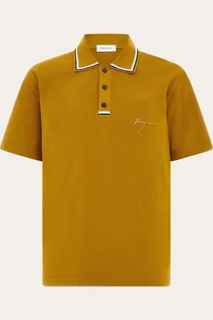 Salvatore Ferragamo Uomo Polo con firma