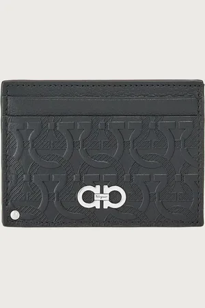 Salvatore Ferragamo Uomo Porta carte di credito Gancini