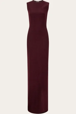 Salvatore Ferragamo Donna Abito lungo in lurex