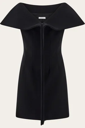 Salvatore Ferragamo Donna Abito smanicato in gabardina stretch