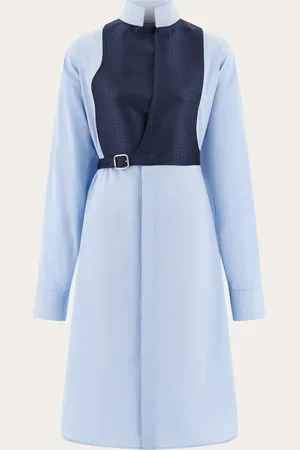 Salvatore Ferragamo Donna Abito chemisier con plastron