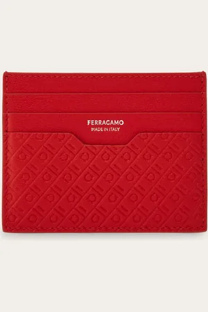 Salvatore Ferragamo Uomo Porta carte di credito Monogram