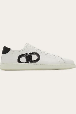 Salvatore Ferragamo Uomo Sneaker doppio Gancini