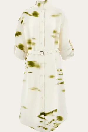 Salvatore Ferragamo Donna Abito chemisier stampa Blossom