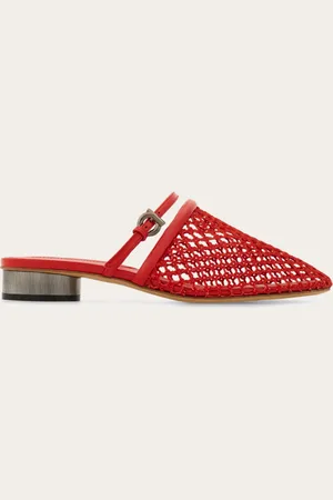 Salvatore Ferragamo Donna Mule in rete