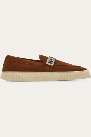 Salvatore Ferragamo Uomo Sneaker ibrida fibbia Hug