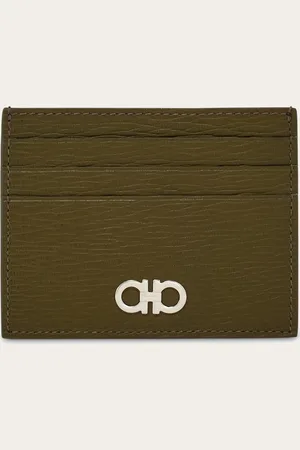 Salvatore Ferragamo Uomo Porta carte di credito Gancini