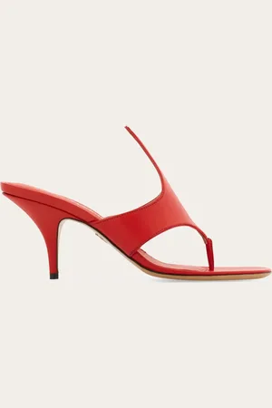Salvatore Ferragamo Donna Infradito con dettaglio grafico