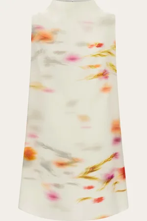 Salvatore Ferragamo Donna Mini abito stampa Blossom