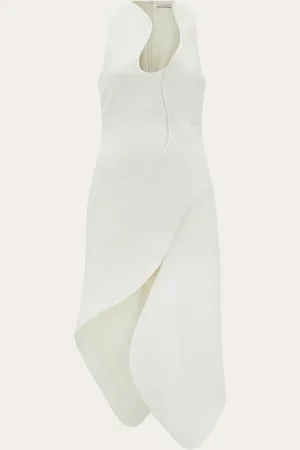 Salvatore Ferragamo Donna Abito sagomato asimmetrico