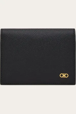 Salvatore Ferragamo Uomo Porta carte di credito Gancini